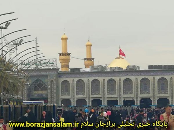 رنگ عزای فاطمی در بین الحرمین + تصاویر