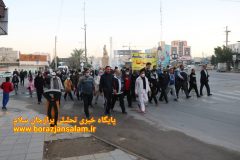 تصاویر همایش بزرگ پیاده روی خانوادگی مردم برازجان به مناسبت میلاد حضرت فاطمه الزهرا (س) و روز ملی هوای پاک