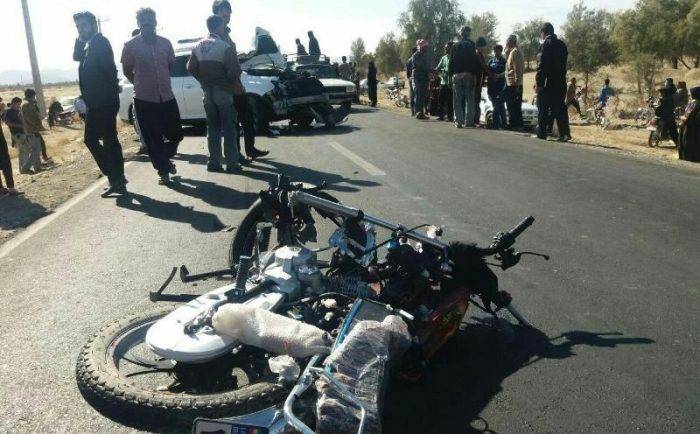 فوت ۲ راکب موتورسیکلت در محورهای دشتستان