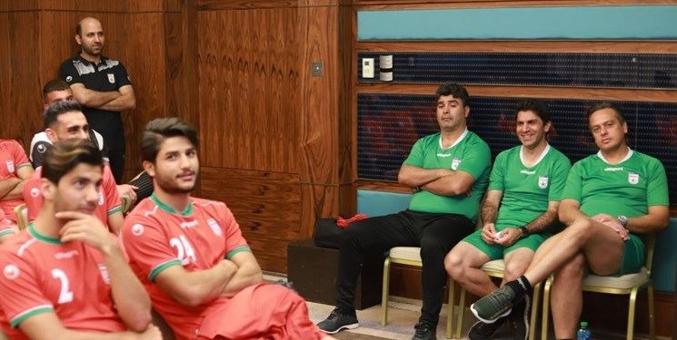جلسه آنالیز تیم ملی امید ایران در هتل میلینیوم دوحه برگزار شد .