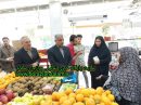 بازدید فرمانداربوشهر و اعضای کارگروه ستاد تنظیم بازار از بازار سطح شهر بوشهر