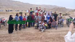 تصاویر و فیلم برگزاری راند اول مسابقات موتورسواری کراس در بهمرد برازجان