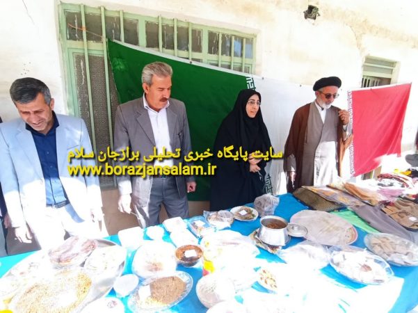 برگزاری جشنواره غذاهای محلی و صنایع دستی معلولین و زنان سرپرست خانوار بهزیستی دشتستان در دالکی