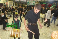 عزاداران حسینی در شب اول محرم در مسجد جنت برازجان به روایت تصاویر و فیلم سایت برازجان سلام