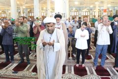 نماز عید قربان با خطبه های امام جمعه موقت برازجان برگزار شد+ تصاویر و فیلم