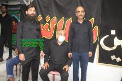 عزاداران حسینی شب چهارم محرم بقعه سید عبدالکریم برازجان + تصاویر و فیلم