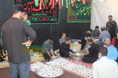 موکب امام حسین تا پنج شنبه شب به مردم برازجان خدمت رسانی می نماید + تصاویر و فیلم
