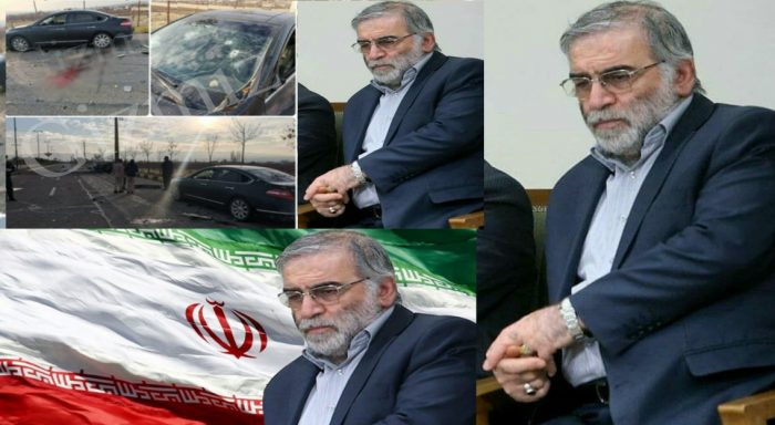 محسن فخری‎ زاده ؛ رئیس سازمان پژوهش و نوآوری وزارت دفاع مورد حمله قرار گرفت و شهید شد