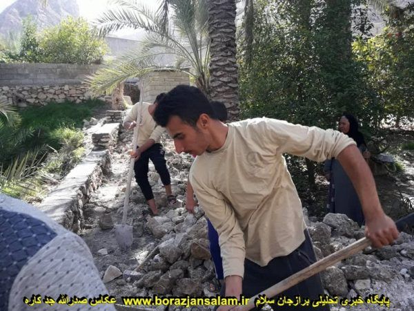 گزارش تصویری گروه جهادی بخش ارم رود فاریاب در ۱۲ بهمن