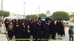 گزارش تصویری مراسم پیاده‌روی به مناسبت شهادت حضرت فاطمه زهرا در  سعدآباد