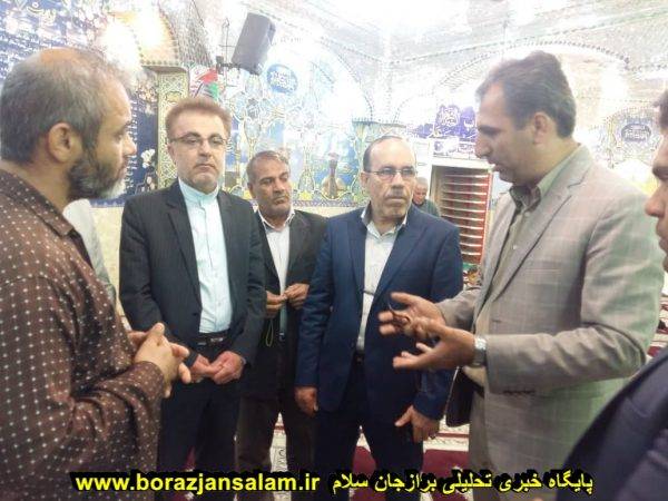 بازدید مدیرکل بازرسی استانداری بوشهر به همراه شهردار برازجان و هیئت همراه از محلهای اسکان مهمانان نوروزی در برازجان + تصاویر اختصاصی