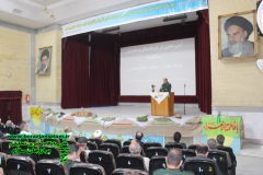 آیین تجلیل از فرماندهان دوران دفاع مقدس شهرستان دشتستان برگزار شد + تصاویر
