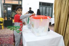 مردم برازجان حضور خود را در انتخابات جاودانه نمودند