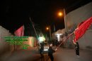 دسته جات عزاداری شب تاسوعای حسینی در برازجان به یاد سالار شهیدان حضرت ابا عبدالله الحسین به خیابان آمدند