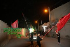دسته جات عزاداری شب تاسوعای حسینی در برازجان به یاد سالار شهیدان حضرت ابا عبدالله الحسین به خیابان آمدند
