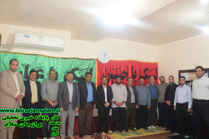 تجلیل و تقدیر از مدیران جهادی شهرستان دشتستان توسط گروه جهادی مردمی بنی هاشمی با حضور ریاست محترم شورای شهر برازجان