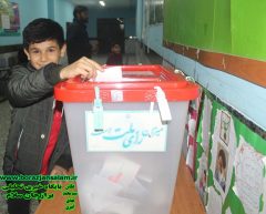 تصاویر مردم برازجان در صندوق رای حوزه دشتستان سری دوم
