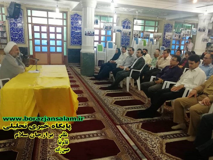 جلسه شورای اداری شهرستان دشتستان به مناسبت چهلمین سالگرد اقامه نماز جمعه برگزار شد + تصاویر