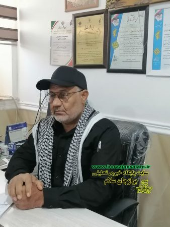 فرمانده حوزه مقاومت بسیج کارمندان و کارخانجات سپاه دشتستان : مجاهد نستوح و فرمانده قهرمان شهید یحیی السنوار به آرزوی دیرینش که همان شهادت بود رسید