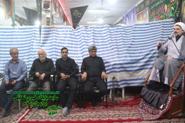 یک شب کامل با مراسم محرم حسینه سید اسماعیل جعفری دهقاید شهر برازجان