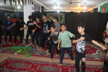 حسینه سید الشهدا سربست مراسم عزاداری دوازدهمین شب محرم خود را برگزار نمود