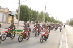 تصاویر و فیلم برگزاری رژه موتوری و خودرویی سالروز فتح خرمشهر در برازجان