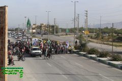 گزارش تصویری رژه خودرویی و موتوری به مناسبت بسیت و دوم بهمن ماه روز پیروزی انقلاب اسلامی