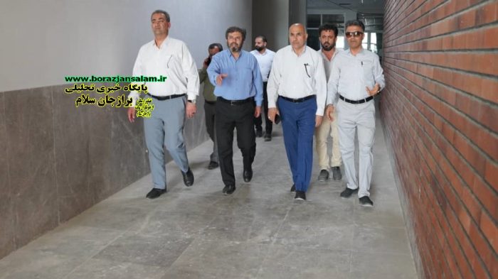 بازدید معاون امور عمرانی استانداری بوشهر، معاون امور عمرانی فرمانداری شهرستان دشتستان به همراه شهردار برازجان از روند پیشرفت فیزیکی سالن همایش شهید سلیمانی بازدید معاون امور عمرانی استانداری بوشهر، معاون امور عمرانی فرمانداری شهرستان دشتستان به همراه شهردار برازجان از روند پیشرفت فیزیکی سالن همایش شهید سلیمانی