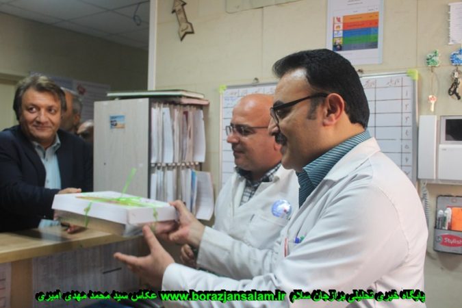 گزارش تصویری  برنامه تجلیل از پرستاران بیمارستان شهید گنجی برازجان