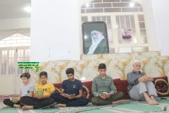 تصاویر و فیلم برگزاری دعای ندبه در مسجد فاطمه زهرا و پایگاه انصار المهدی محله والفجر شرقی برازجان