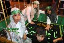 دسته جات عزاداری برازجان در شب عاشورا