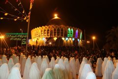 جشن نیمه شعبان در حرم شهدای گمنام برازجان با حضور اکثریت مردم دشتستان برگزار شد