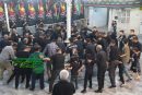 پنجمین شب مراسم عزاداری ماه محرم در مسجد امام حسین برازجان برگزار شد