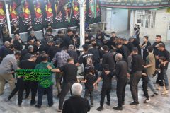 پنجمین شب مراسم عزاداری ماه محرم در مسجد امام حسین برازجان برگزار شد