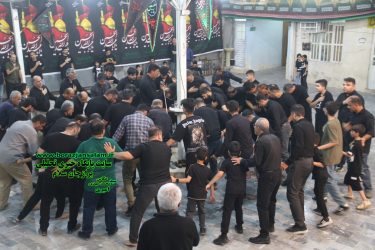 پنجمین شب مراسم عزاداری ماه محرم در مسجد امام حسین برازجان برگزار شد