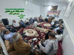 محمد حیدری میزبان خادمین موکب جهادی شهدای شهرستان دشتستان و حوزه نجف اشرف برازجان شد