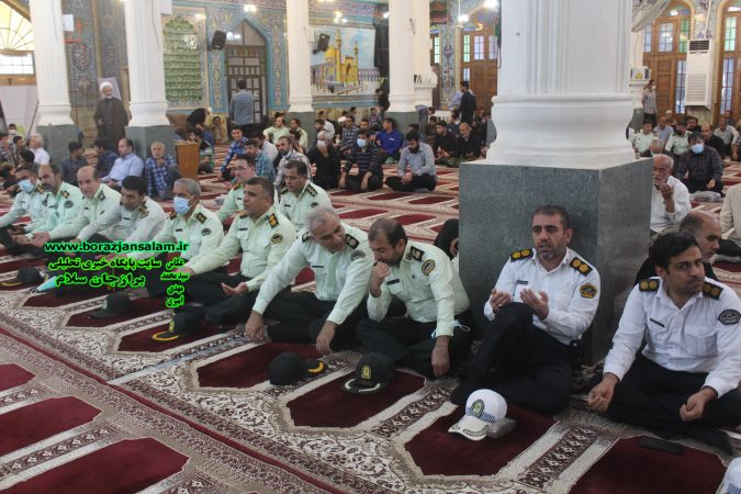 تصاویر و فیلم اختصاصی برگزاری مراسم رحلت امام خمینی در مسجد جامع اهلبیت ( ع ) برازجان