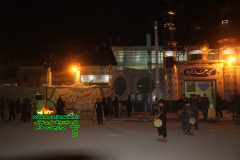 عزاداران حسینی در مسجد علمدار کربلا برازجان در شب دوم محرم حسینی