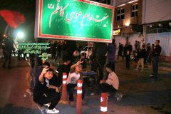 مراسم شب نهم محرم تاسوعا در مسجد فاطمه الزهرا محله ۲۸ هکتاری برازجان