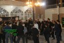 مسجد قلعه برازجان که بازسازی شده است ویژه برنامه مراسم عزادادی شب عاشورا  برگزار نمود