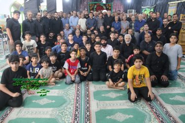 نماز روز عاشورا در مسجد امام محمد باقر برازجان برگزار شد