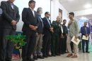 مراسم بزرگداشت هفته معلم و هفته عقیدتی سیاسی در سپاه و هفته بسیج فرهنگیان در برازجان برگزار شد