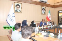 نشست مدیرعامل کارخانه سیمان دشتستان با رئیس سازمان محیط زیست دشتستان +گزارش تصویری