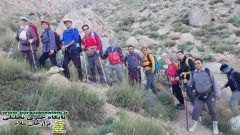 تصاویر صعود باشگاه کوهنوردی سهندبرازجان به قله بل شهرستان اقلید فارس