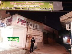 عزاداران حسینی شب چهارم محرم مسجد امام حسین خیابان بیمارستان برازجان + تصاویر و فیلم