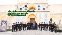 تصاویر و فیلم اجرای سرودگروه علمداران برازجان به مناسبت اربعین حسینی